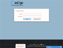 Tablet Screenshot of admin.ed2go.com